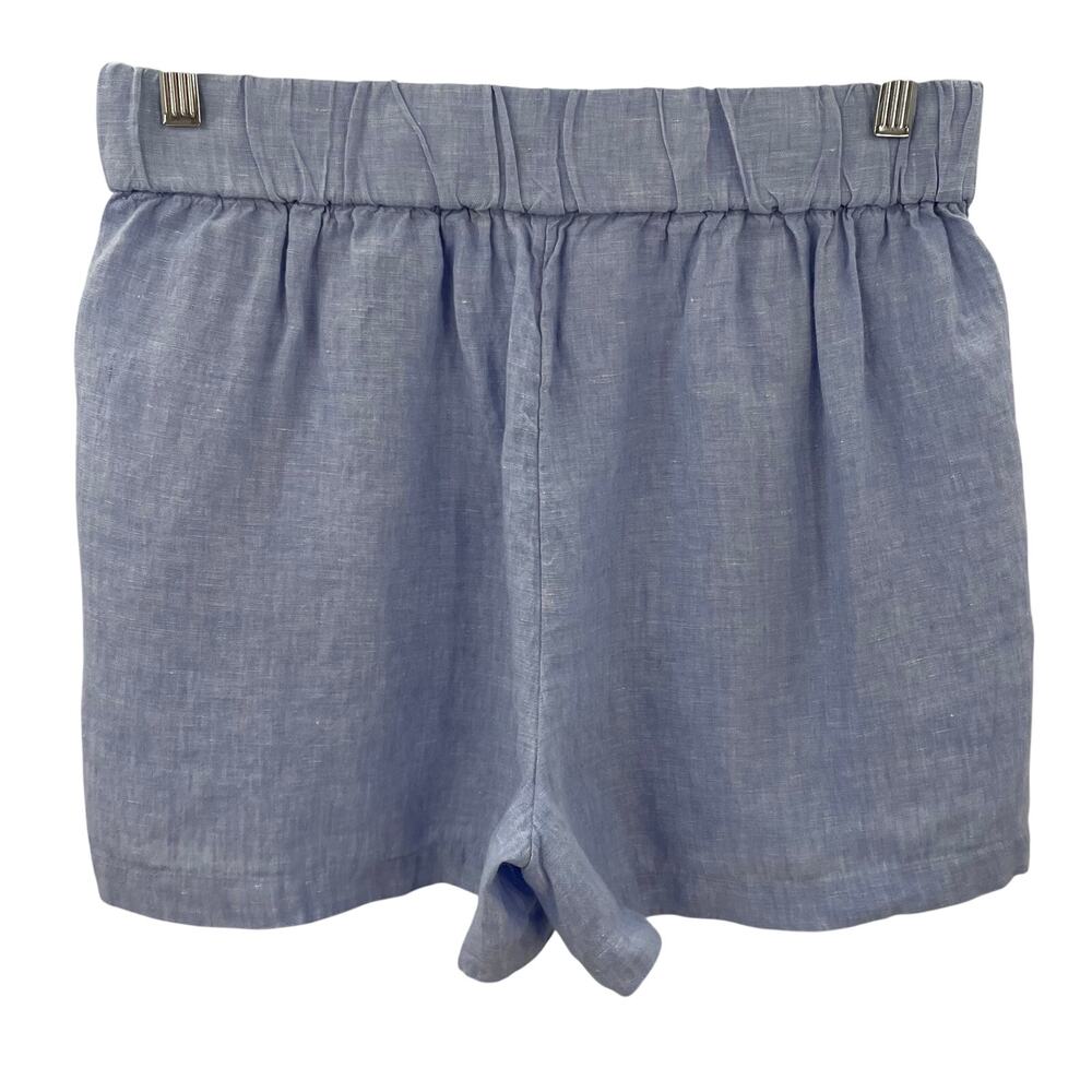 J. Crew 2026 Tropez Short Linen French Blue CA384 S - Picture 8 of 8